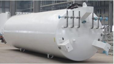Große Kapazitäts-horizontaler CO2 ISO-Behälter-Behälter, kälteerzeugende Flüssigkeits-Behälter